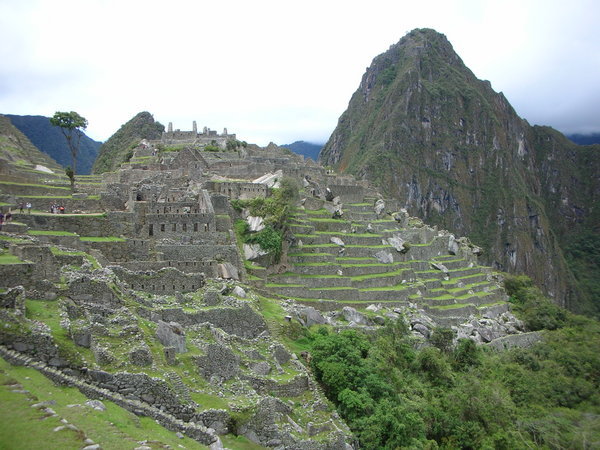Last glance on Machu and Wayna Picchu