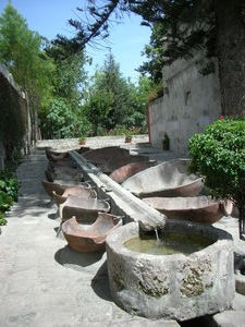Monastery irrigation system