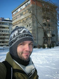 Me and Communist appartment buildings