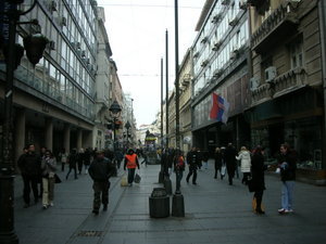 Belgrade pedestrian street