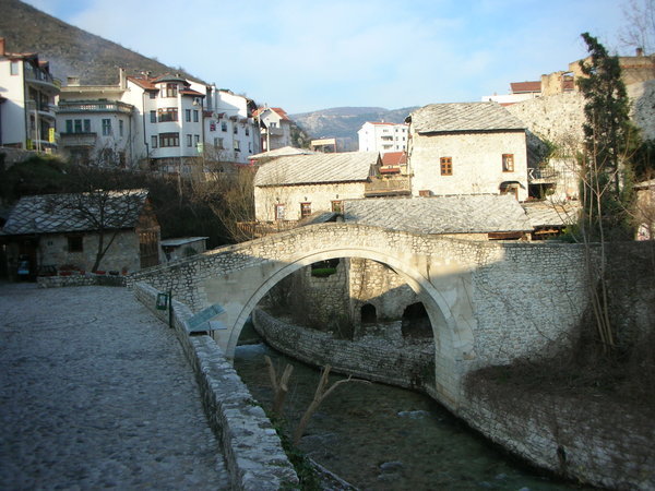 Mostar crooked bridge
