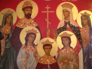 The last Tsarist family, now saints