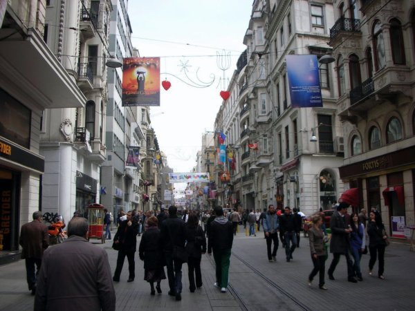 Main shopping street