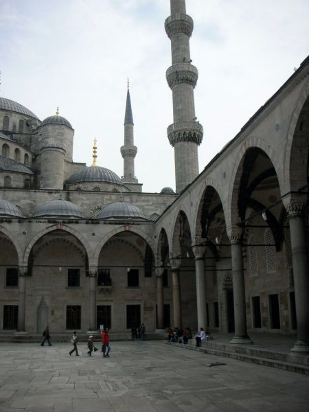 Blue Mosque courtyard III