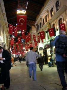 Back in the Grand Bazaar, just in time for Flag Day, apparently