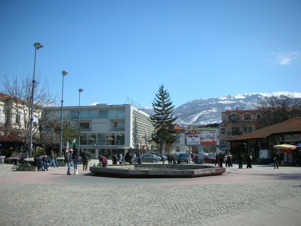 Square in Ohrid