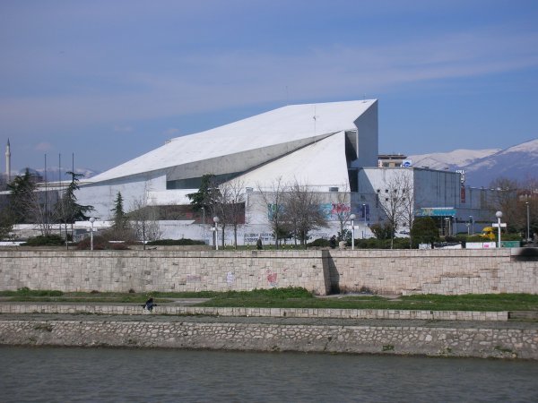 Opera house, Skopje style