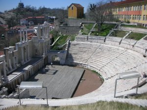 Famous ancient amphitheatre