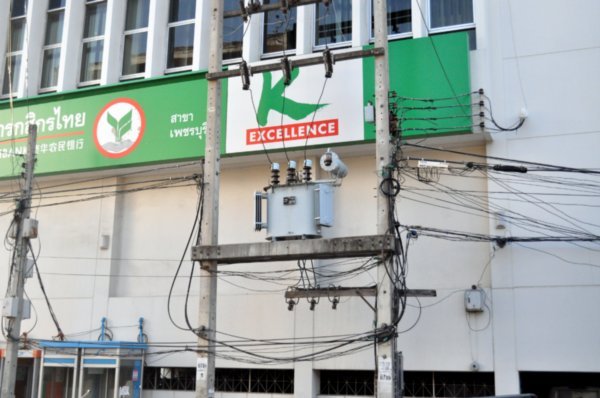 Electric wires in SE Asia