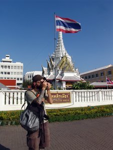 Me and the Thai flag