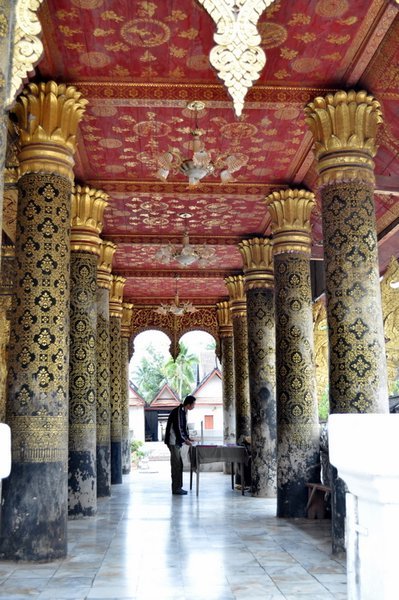 Wat In Luang Prabang