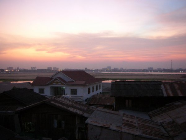 Sunset over Boeng Kak