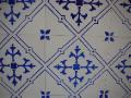 Blue tiles in Schloss Babelsberg