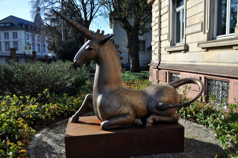 Speyer's own unicorn. Why? Why not?!