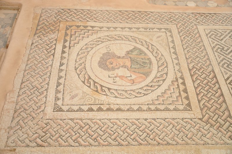 House of Eustolios mosaic in Ancient Kourion