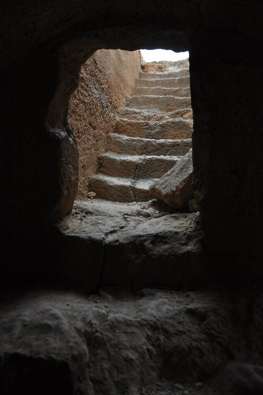 From inside tomb number two