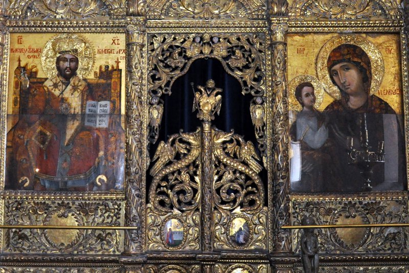 Icons inside Faneromeni Church