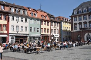 Marktplatz with Town Hall to the right