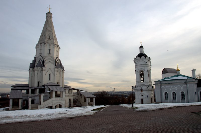Church of the Ascension and St. George's Church with belltower