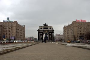 Trimphal Arch and Stalinist architecture