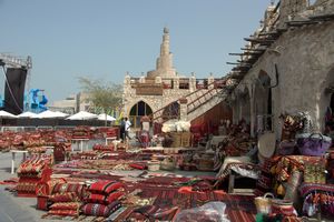 Local wares at souq