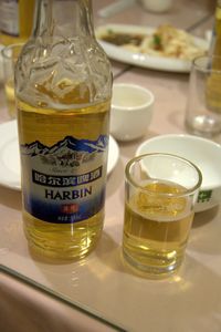 Harbin beer -&gt; good!