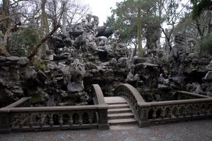 Grotto of taihu rocks