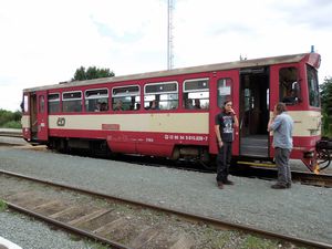 Crazy little train from Trutnov to Jaroměř