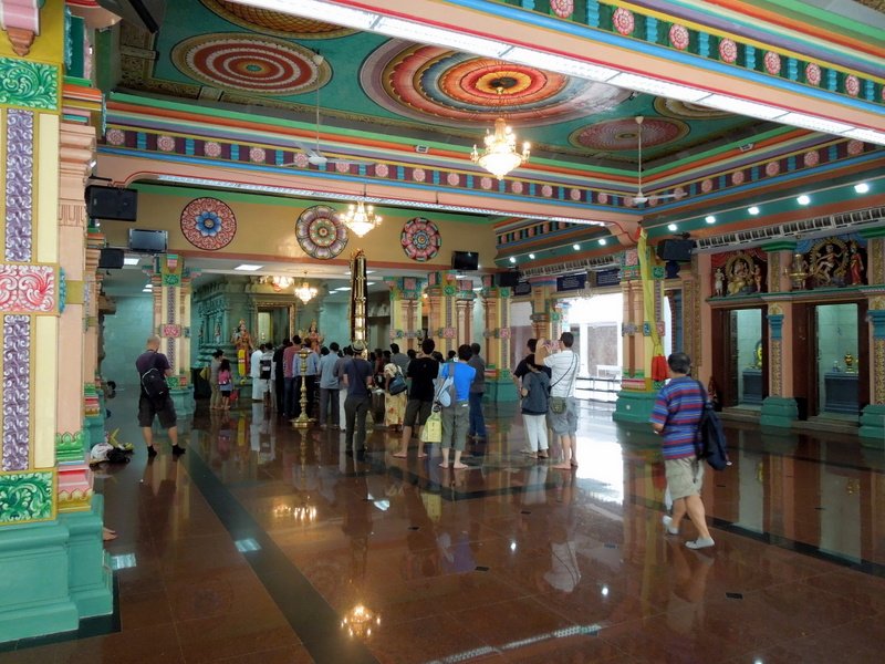 Hindu Temple interior