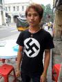 Fashion victim? Hardcore Buddhist? Nazi?