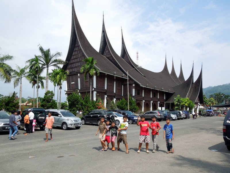 Distinctive West Sumatran architecture