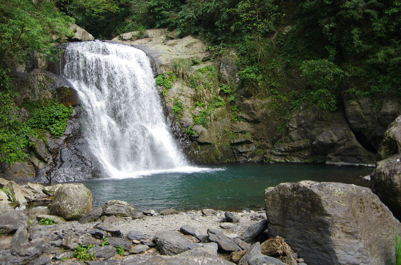 2nd level of Xinxian Waterfall