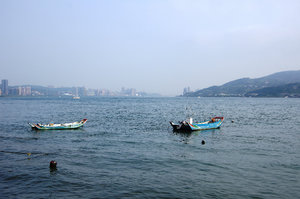 Danshui harbour area
