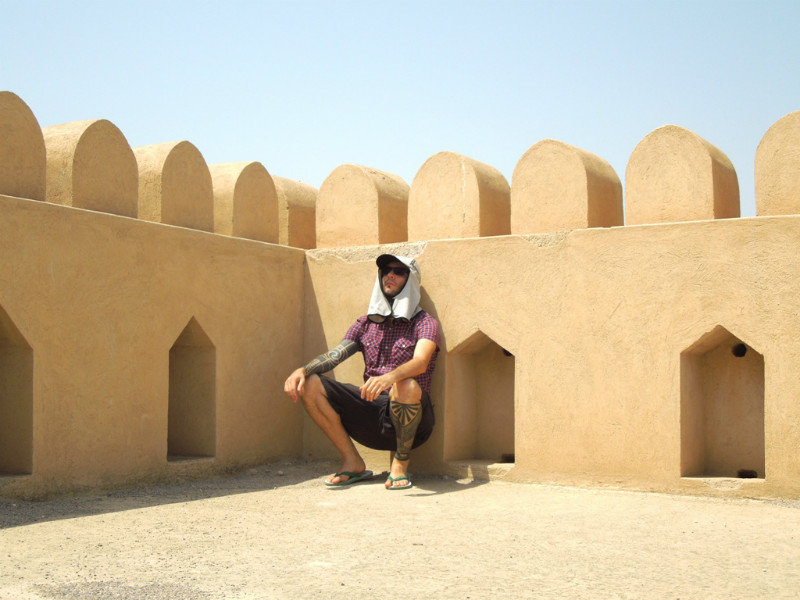 It's hot in Oman