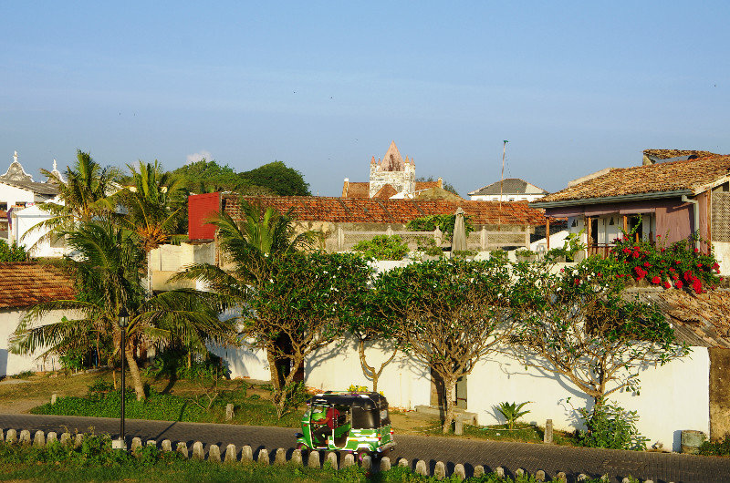 View over the fort area