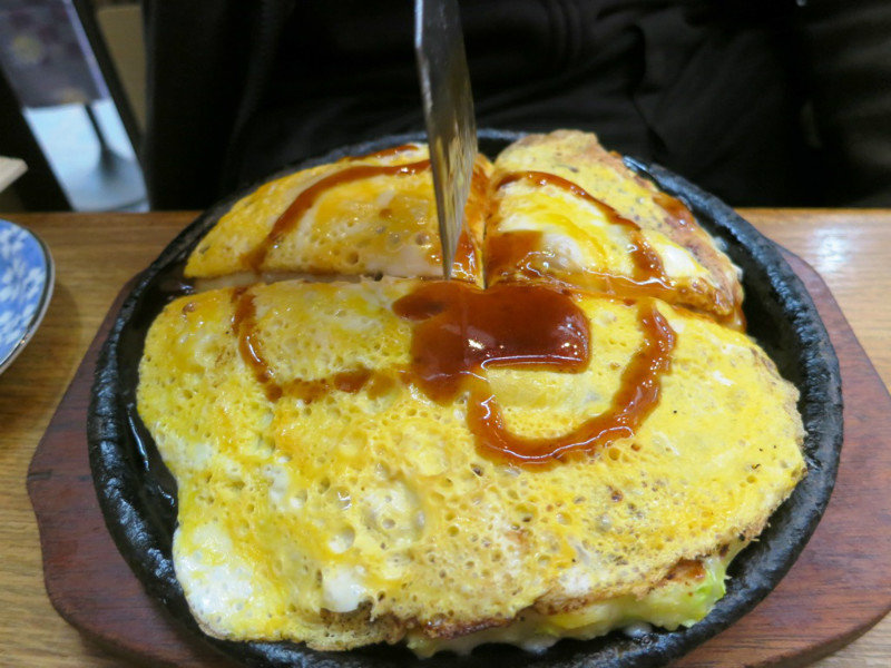 First authentic Okonomiyaki, Osaka-style