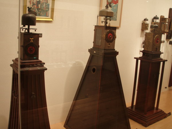 Some old Japanese clocks in Matsumoto clock museum 
