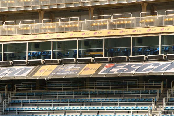 Maradona´s seat at Boca Juniors stadium