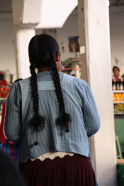 The traditional hair style