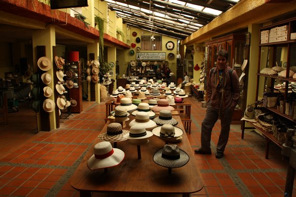 The Panama hat shop