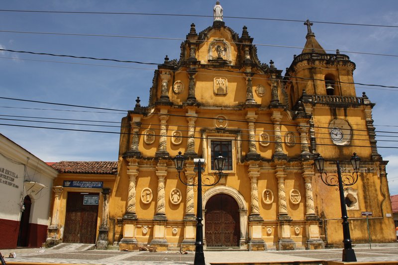 One of the churches in Leon