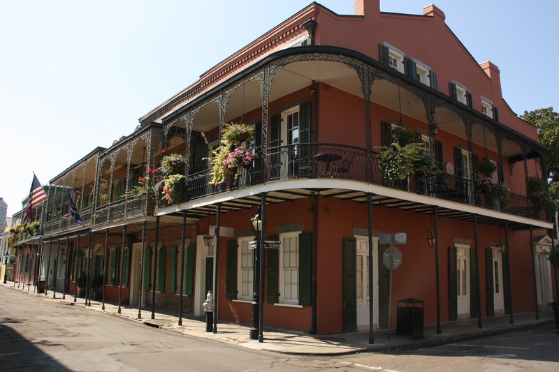 Pretty buildings in New Orleans