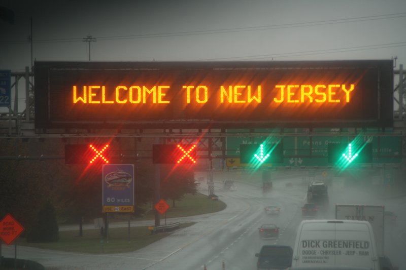 Welcome to a very wet New Jersey!