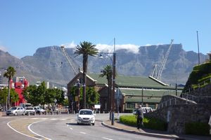 The famous clouds over Table Mountain