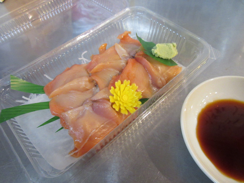 Clam Sashimi at Nishiki Market