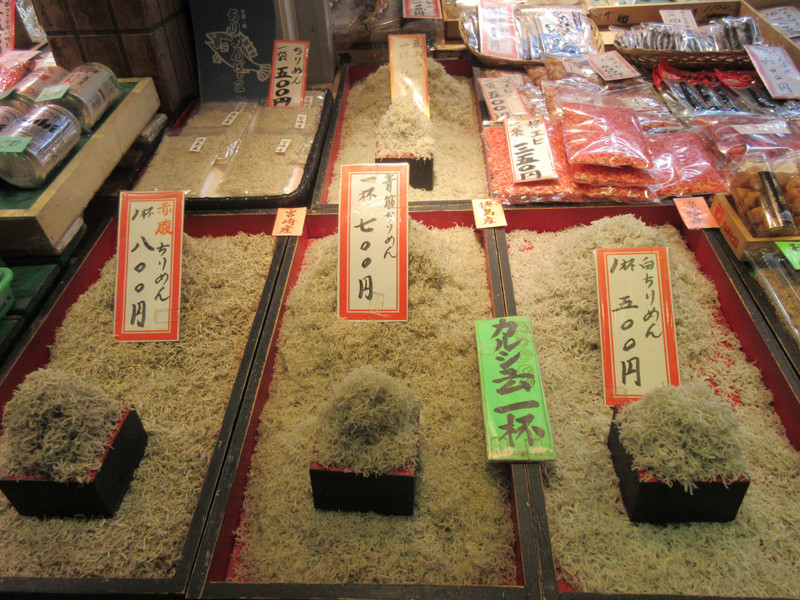 Shirasu (Japanese Anchovies) at Nishiki Market