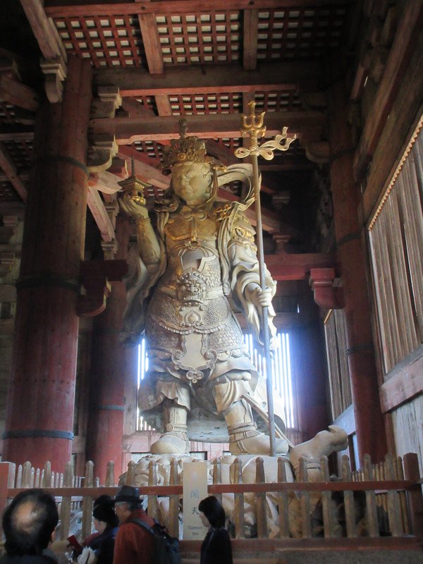 Bishamonten Guardian Statue 