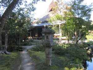 One of the Teahouses at Isui-en Garden
