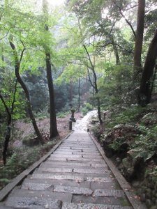 Stairs towards Nanzen-ji Oku-no-in