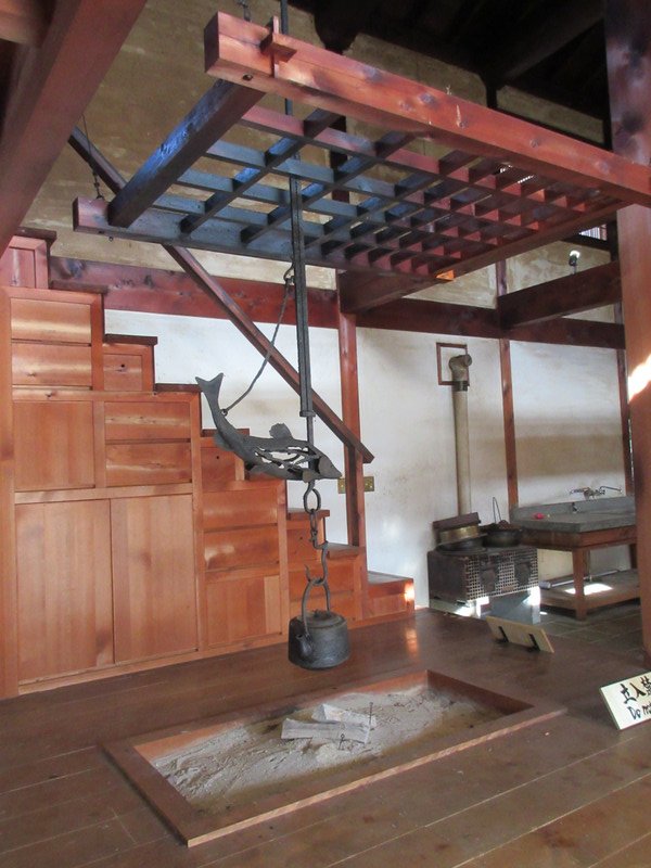 Tea Kettle and Hearth in Magome